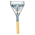 Pinpoint 54 in. Quick Change Metal Head MOP Wood Handle PI1615481